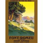 cartel vintage fuente remeu