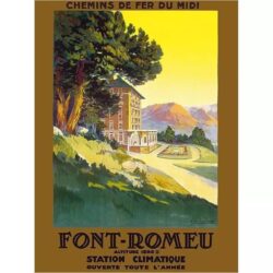 cartel vintage fuente remeu