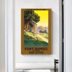 cartel vintage fuente remeu
