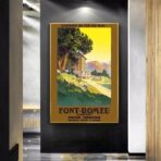 cartel vintage fuente remeu