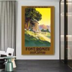 cartel vintage fuente remeu