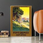 cartel vintage fuente remeu