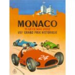 cartel vintage de formula 1