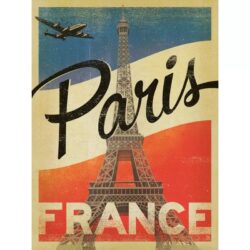 cartel vintage francia
