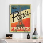 cartel vintage francia