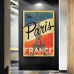 cartel vintage francia