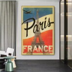 cartel vintage francia