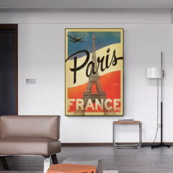 cartel vintage francia
