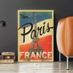 cartel vintage francia