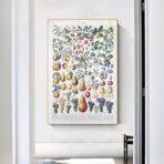 cartel de frutas vintage 1