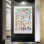 cartel de frutas vintage 1