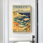 cartel vintage grecia