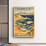 cartel vintage grecia
