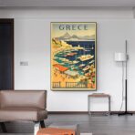 cartel vintage grecia