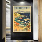 cartel vintage grecia