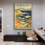 cartel vintage grecia