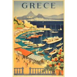 cartel vintage grecia