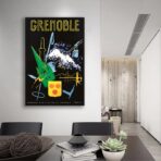 cartel vintage grenoble