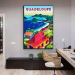 cartel vintage guadalupe