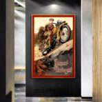 cartel vintage harley davidson