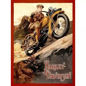 cartel vintage harley davidson