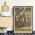 cartel vintage de harry potter 1