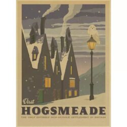cartel vintage de harry potter 1