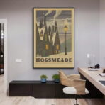 cartel vintage de harry potter 1