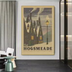 cartel vintage de harry potter 1
