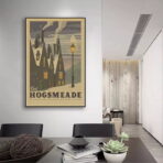 cartel vintage de harry potter 1