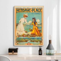 cartel vintage hendaya