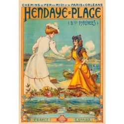 cartel vintage hendaya