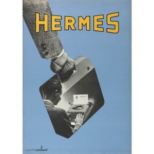 cartel vintage hermes