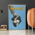 cartel vintage hermes