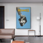 cartel vintage hermes