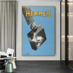 cartel vintage hermes