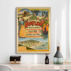 cartel vintage honfleur