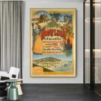 cartel vintage honfleur