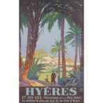 cartel vintage hyeres