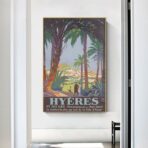cartel vintage hyeres