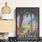 cartel vintage hyeres
