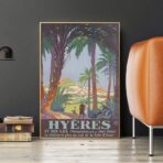 cartel vintage hyeres