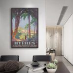cartel vintage hyeres
