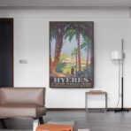 cartel vintage hyeres