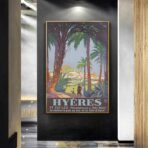 cartel vintage hyeres