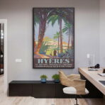 cartel vintage hyeres