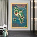 cartel vintage ile doleron