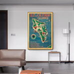 cartel vintage ile doleron