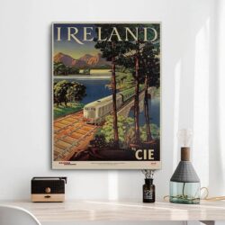 cartel vintage irlanda