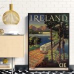 cartel vintage irlanda